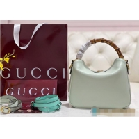 Best Quality Gucci Diana Small Shoulder bag In Leather 746251 Light Mint 2026