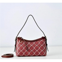 Top Grade Gucci Printed GG Small Shoulder Bag 815119 Red/Pink 2026