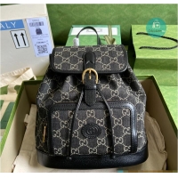 Big Discount Gucci Backpack With Interlocking G In GG Supreme 815718 Black 2026