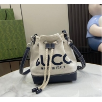 Shop Cheap Gucci Small Shoulder Bag With Gucci Print 815719 Blue