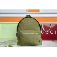 Traditional Specials Gucci Match Medium GG Backpack In Nylon 782850 Green 2026