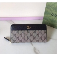 Good Quality Gucci GG Marmont Wallet 782851 Black 2026