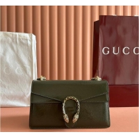 Trendy Design Gucci Dionysus Shoulder Bag Leather 828713 Forest Green 2026