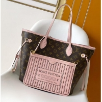 Top Grade Louis Vuitton Monogram Canvas Neverfull Inside Out MM M28407 Pink 2026