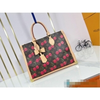 Luxury Discount Louis Vuitton LV x TM OnTheGo MM Monogram Cherry M13099 2026