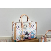 High Quality Louis Vuitton OnTheGo Monogram Labubu M27587 White 2026