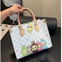 Good Taste Louis Vuitton OnTheGo Custom Labubu M27588 White 2026