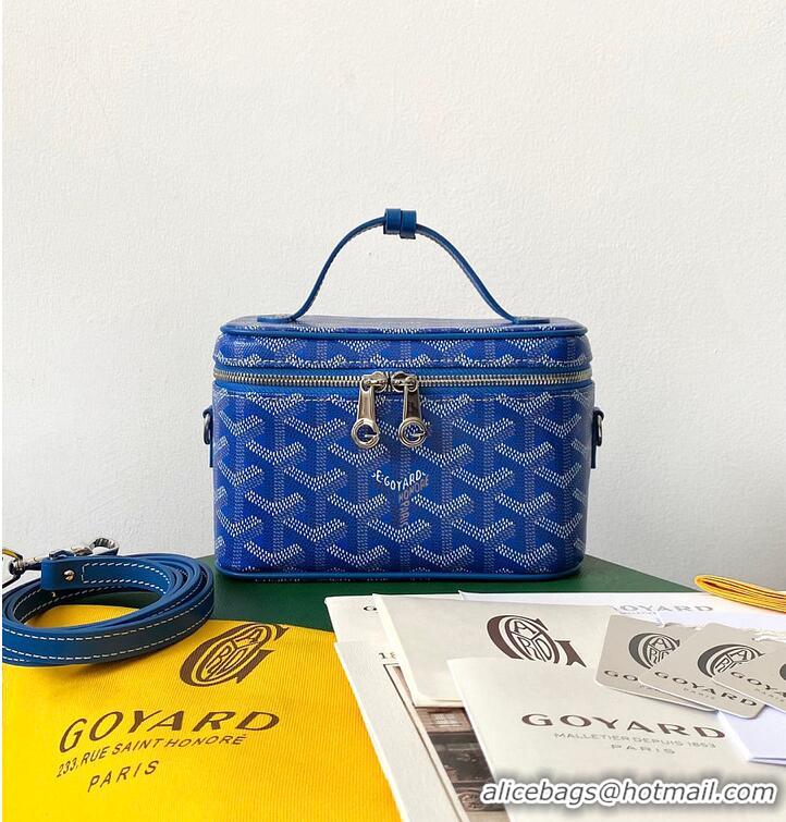 Grade Quality Goyard Muse Mini Vanity Case GY1403 Light Blue