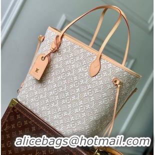 ​New Fashion Louis Vuitton Monogram Emblème Peuplier Jacquard Textile Neverfull MM M2A381 2026