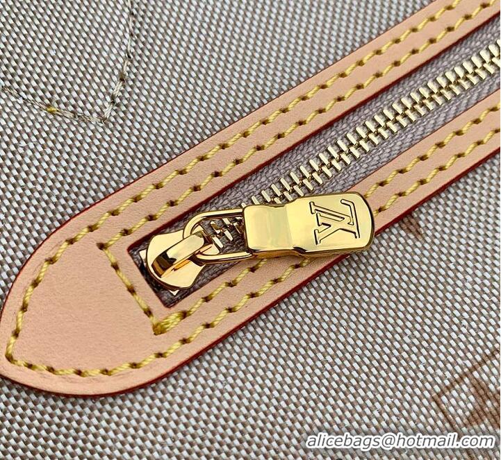 ​New Fashion Louis Vuitton Monogram Emblème Peuplier Jacquard Textile Neverfull MM M2A381 2026