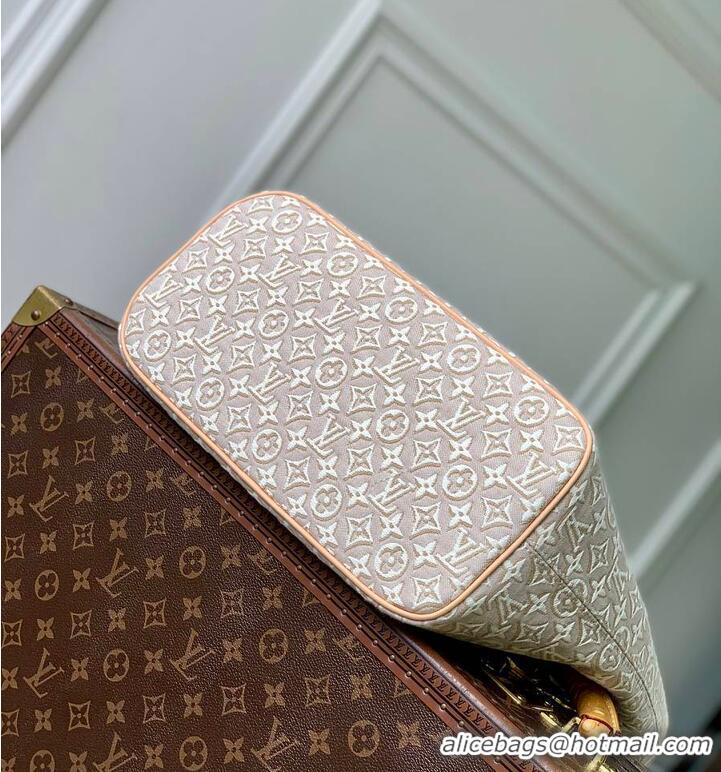 ​New Fashion Louis Vuitton Monogram Emblème Peuplier Jacquard Textile Neverfull MM M2A381 2026