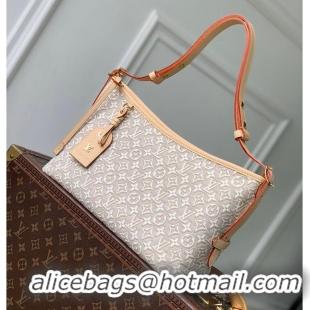 Top Grade Louis Vuitton Monogram Emblème Peuplier Jacquard textile Carryall East-West M2A136 2026