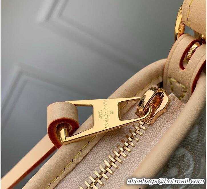 Top Grade Louis Vuitton Monogram Emblème Peuplier Jacquard textile Carryall East-West M2A136 2026