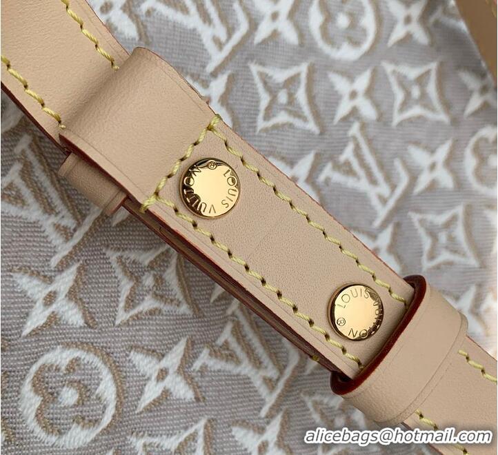 Top Grade Louis Vuitton Monogram Emblème Peuplier Jacquard textile Carryall East-West M2A136 2026