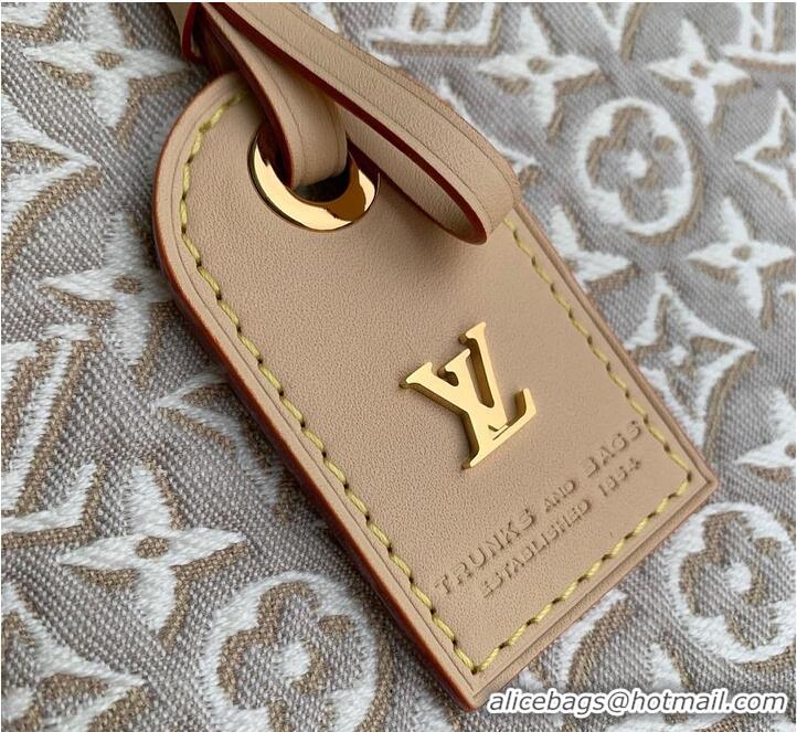 Top Grade Louis Vuitton Monogram Emblème Peuplier Jacquard textile Carryall East-West M2A136 2026