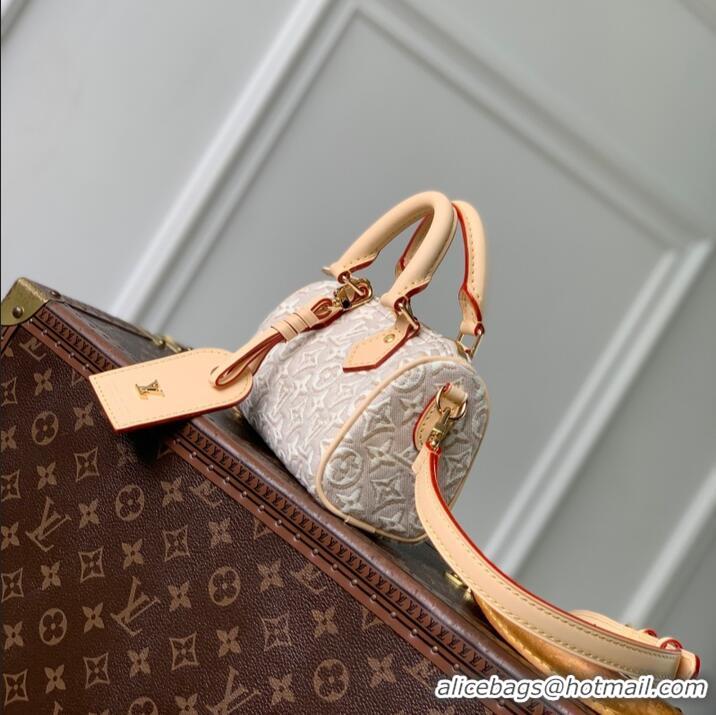 Good Taste Louis Vuitton Monogram Emblème Peuplier Jacquard Textile Nano Speedy M28502 2026