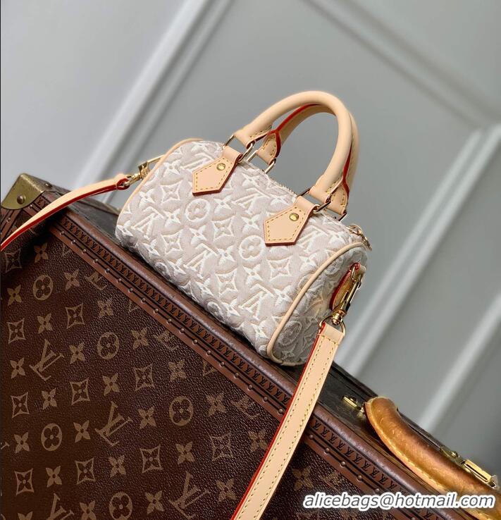 Good Taste Louis Vuitton Monogram Emblème Peuplier Jacquard Textile Nano Speedy M28502 2026