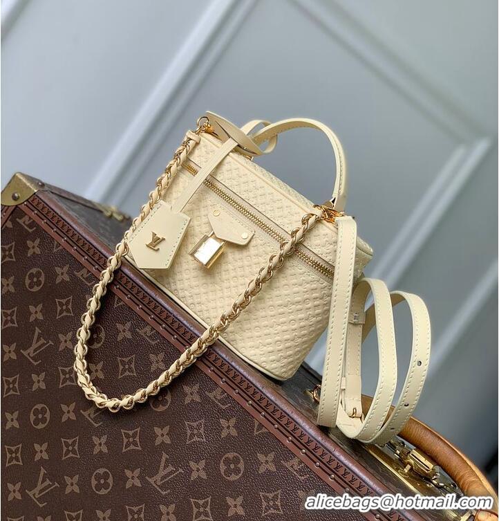 New Cheap Louis Vuitton Vanity Chain Pouch In Calfskin Leather M29051 Banana 2026