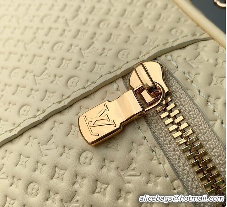 New Cheap Louis Vuitton Vanity Chain Pouch In Calfskin Leather M29051 Banana 2026