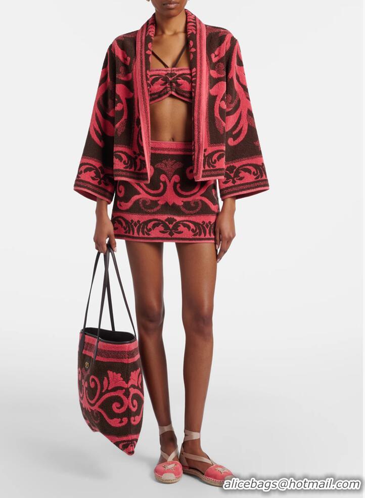 Good Product Valentino Cotton Terry Jacquard Jacket V5699