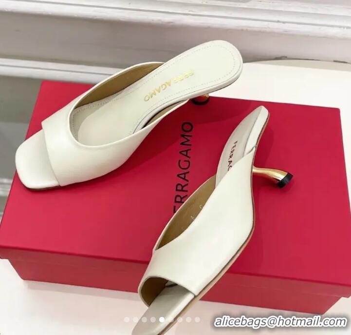 ​Trendy Design Ferragamo S-shaped Heel 5CM Slide FE8523 2026