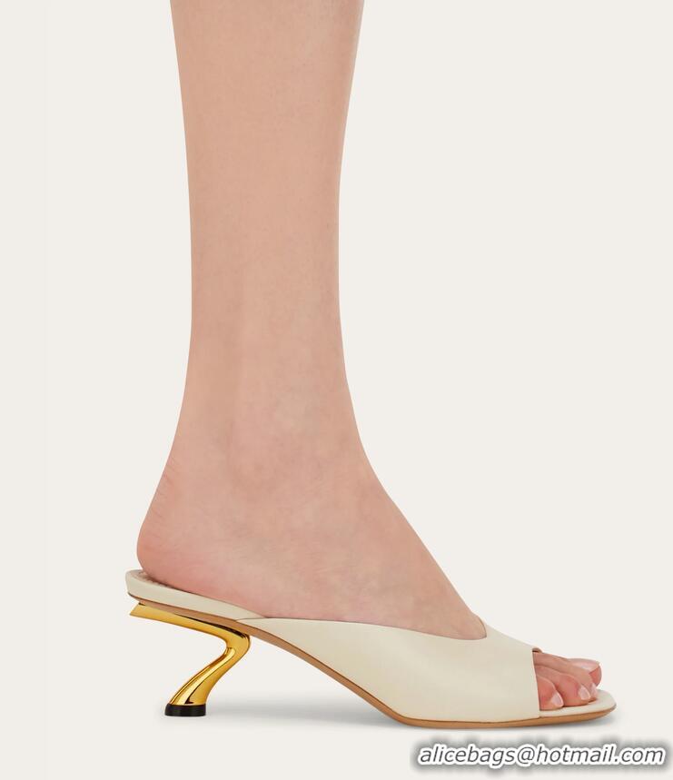 ​Trendy Design Ferragamo S-shaped Heel 5CM Slide FE8523 2026