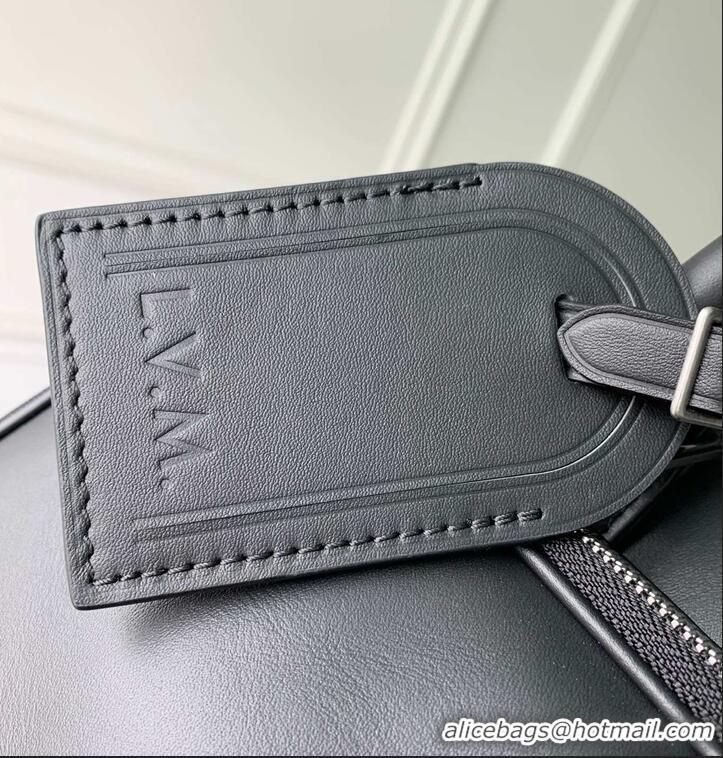 Best Product Louis Vuitton Keepall Cargo Bandouliere 35 Soft Cowhide handbag multi-color (no box) M28100 Black