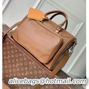Discount Louis Vuitton Keepall Cargo Bandouliere 35 Soft Cowhide handbag multi-color (no box) M28100 Brown
