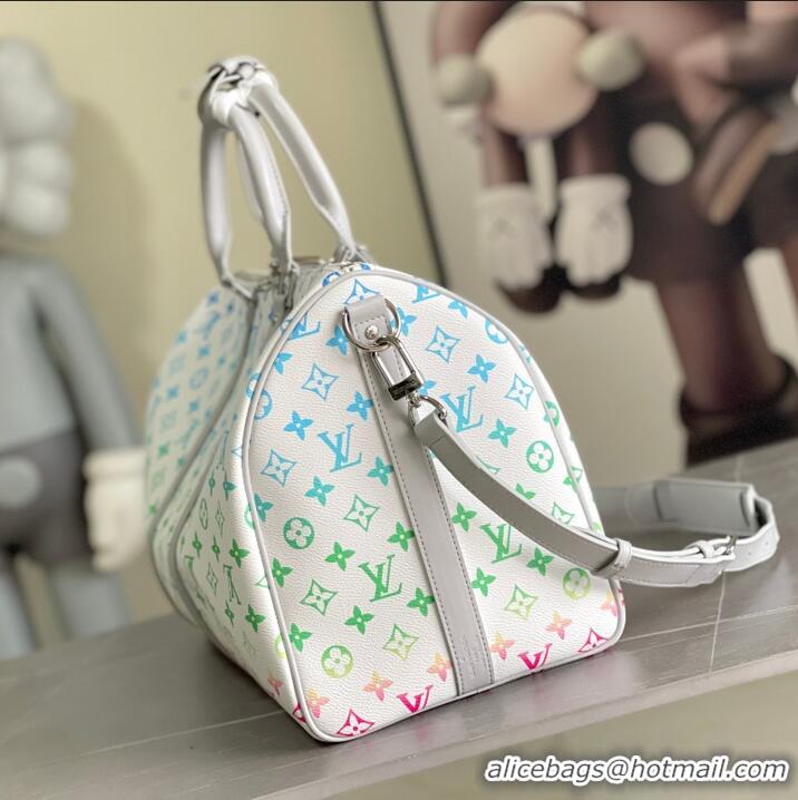 Reasonable Price Louis Vuitton Monogram Keepall Bandouliere Key Travel Bag M13915