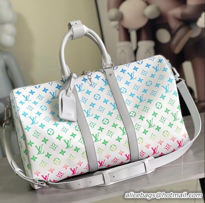 Reasonable Price Louis Vuitton Monogram Keepall Bandouliere Key Travel Bag M13915