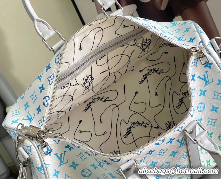 Reasonable Price Louis Vuitton Monogram Keepall Bandouliere Key Travel Bag M13915