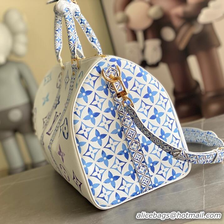 Top Grade Louis Vuitton Monogram Keepall Bandouliere 45 Travel Bag M10254 Multicolor 2026