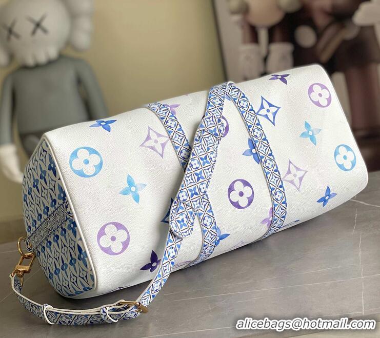 Top Grade Louis Vuitton Monogram Keepall Bandouliere 45 Travel Bag M10254 Multicolor 2026