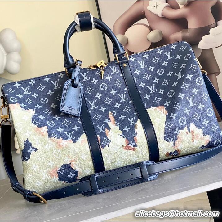 New Design Louis Vuitton KEEPALL Bandouliere 50 Travel Bag 50cm M23773
