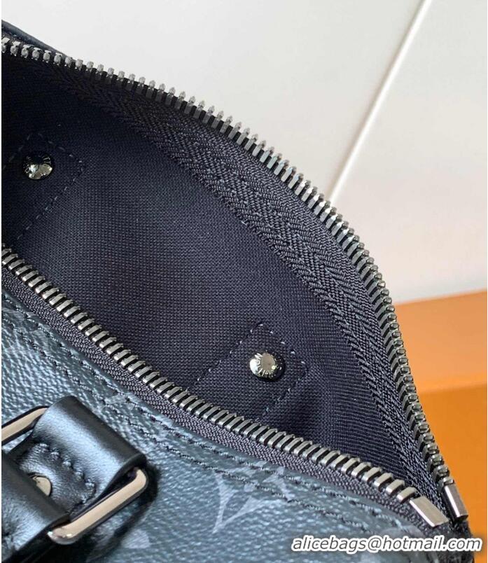 Top Design Louis Vuitton Keepall 25 Monogram Eclipse Reverse Canvas Tote Bag P01942