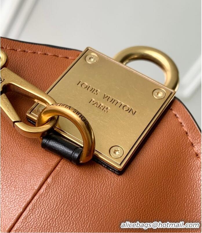 Famous Brand Cheap Louis Vuitton Hobo Suede Cowhide Handbag M25516