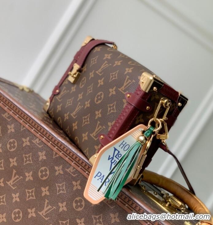 Most Popular Louis Vuitton Monogram Ebene Canvas Getaway Side Trunk Handbag M28569
