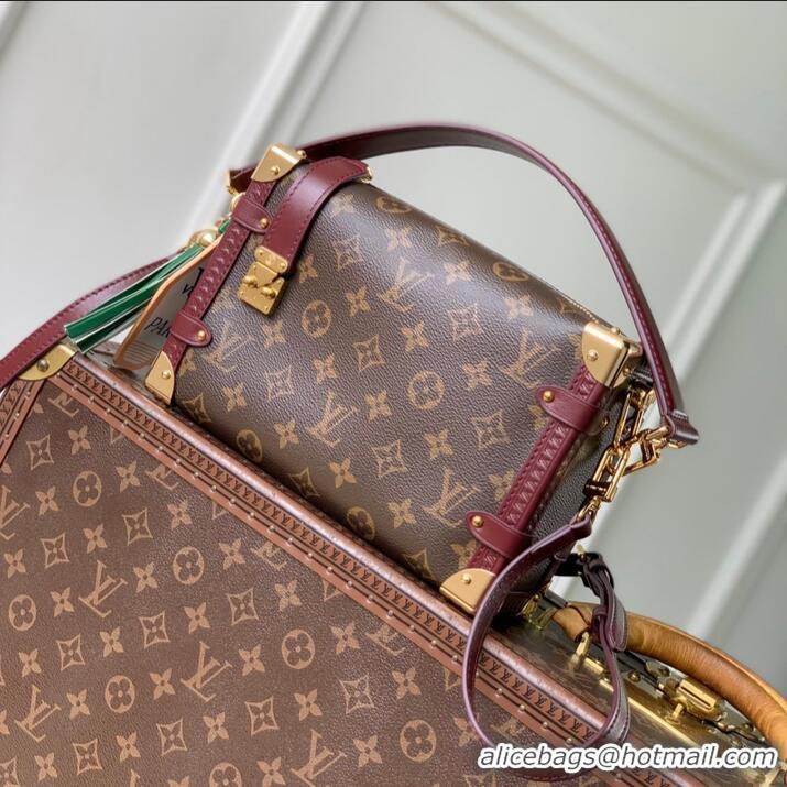 Most Popular Louis Vuitton Monogram Ebene Canvas Getaway Side Trunk Handbag M28569