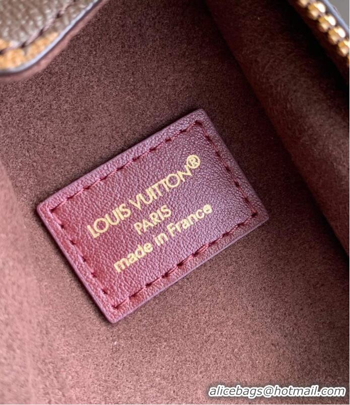 Most Popular Louis Vuitton Monogram Ebene Canvas Getaway Side Trunk Handbag M28569