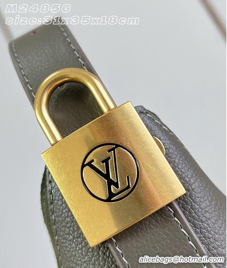 Trendy Design Louis Vuitton Flight Mode Hobo Handbag multi-color M29156 Dark Green