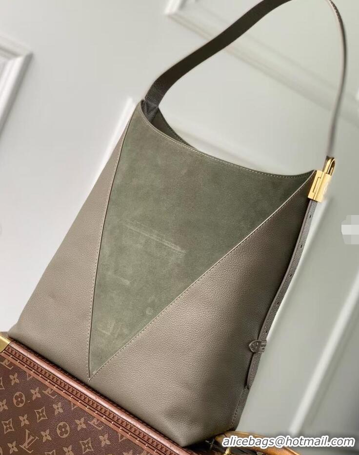 Trendy Design Louis Vuitton Flight Mode Hobo Handbag multi-color M29156 Dark Green