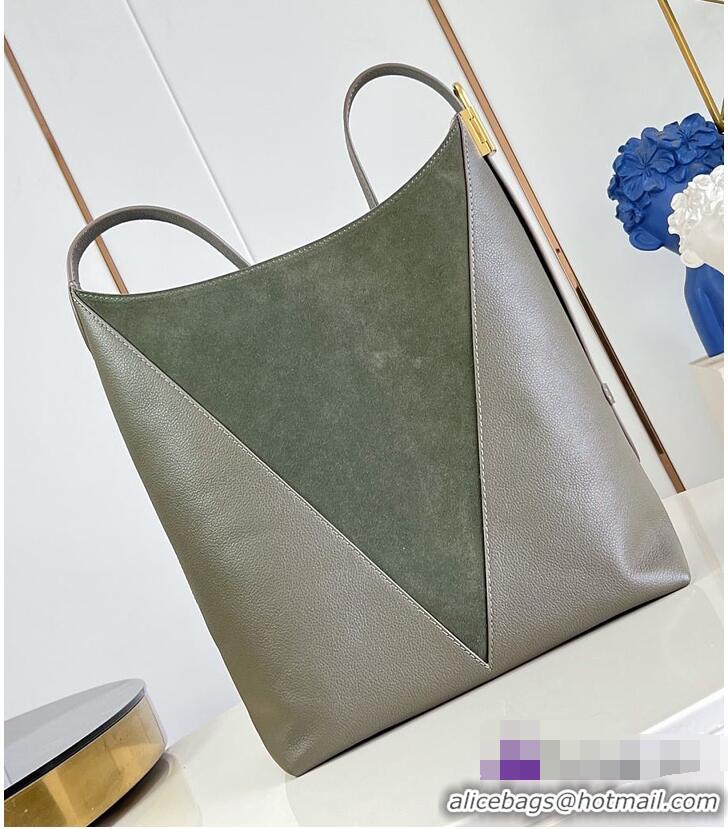 Trendy Design Louis Vuitton Flight Mode Hobo Handbag multi-color M29156 Dark Green