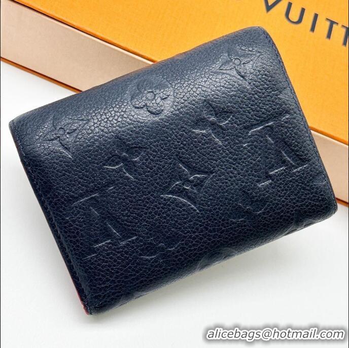 Promotional Louis Vuitton Monogram Empreinte Metal Lock Key Holder M64421 Black/Red