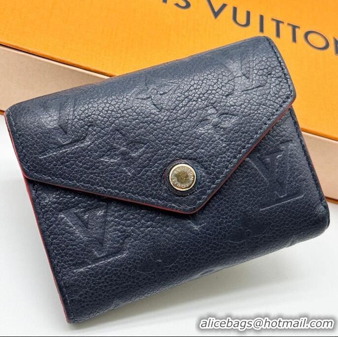 Promotional Louis Vuitton Monogram Empreinte Metal Lock Key Holder M64421 Black/Red