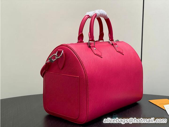 Best Product Louis Vuitton Epi Rainbow Speedy Soft 30 Bag M29096 Rose Red
