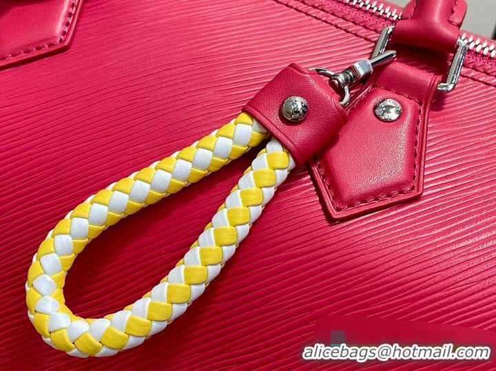 Best Product Louis Vuitton Epi Rainbow Speedy Soft 30 Bag M29096 Rose Red