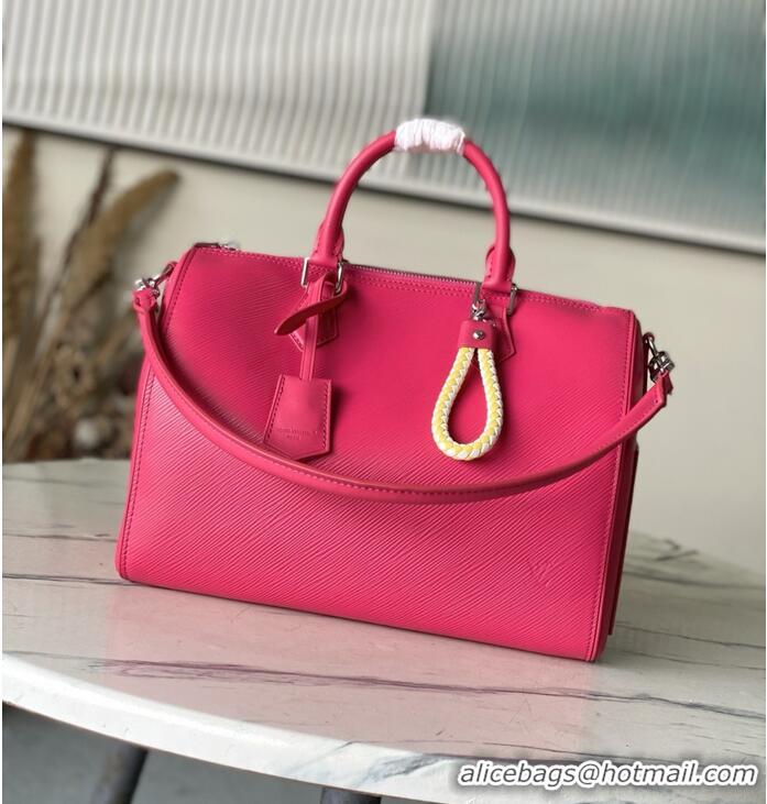 Best Product Louis Vuitton Epi Rainbow Speedy Soft 30 Bag M29096 Rose Red