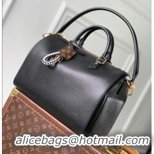 Best Quality Louis Vuitton Epi Rainbow Speedy Soft 30 Bag M29096 Black