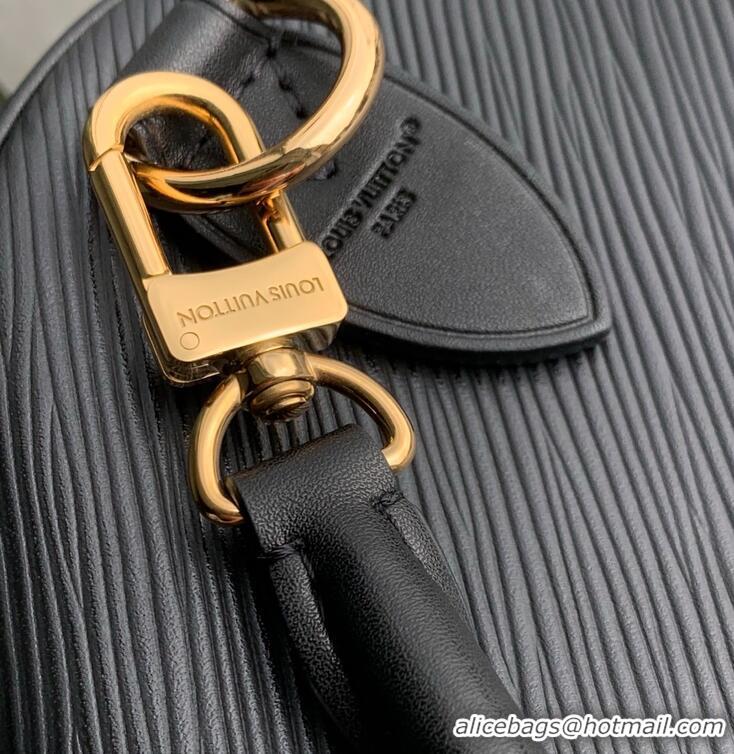 Best Quality Louis Vuitton Epi Rainbow Speedy Soft 30 Bag M29096 Black