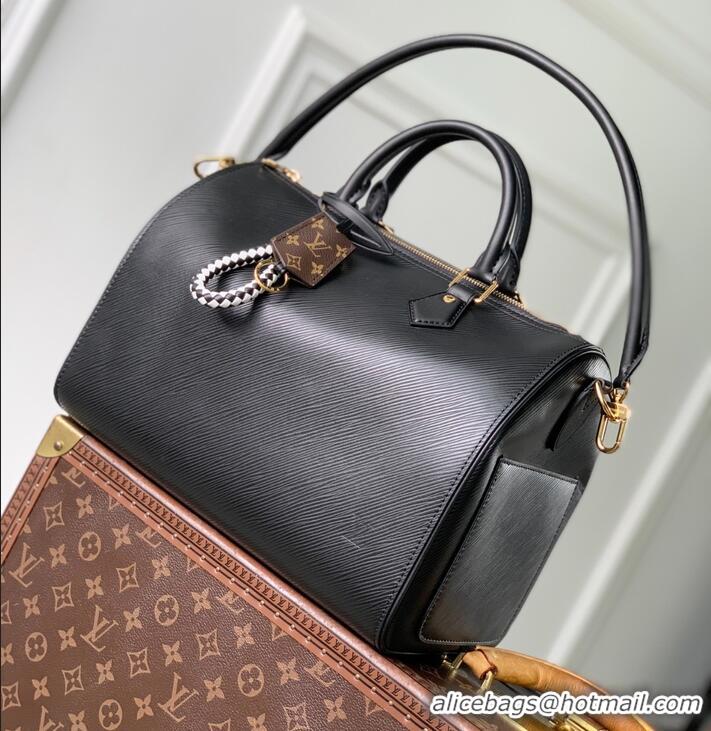 Best Quality Louis Vuitton Epi Rainbow Speedy Soft 30 Bag M29096 Black